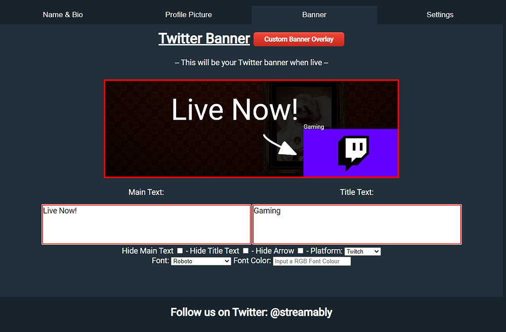 Design a twitch gaming banner, banner, twitter banner by