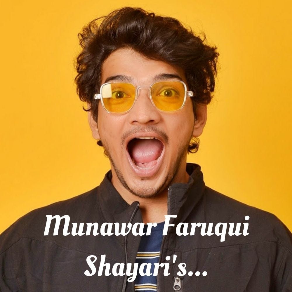 Munawar Faruqui Shayari ‘s