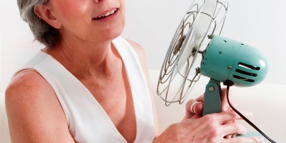 Menopause — Hot flash