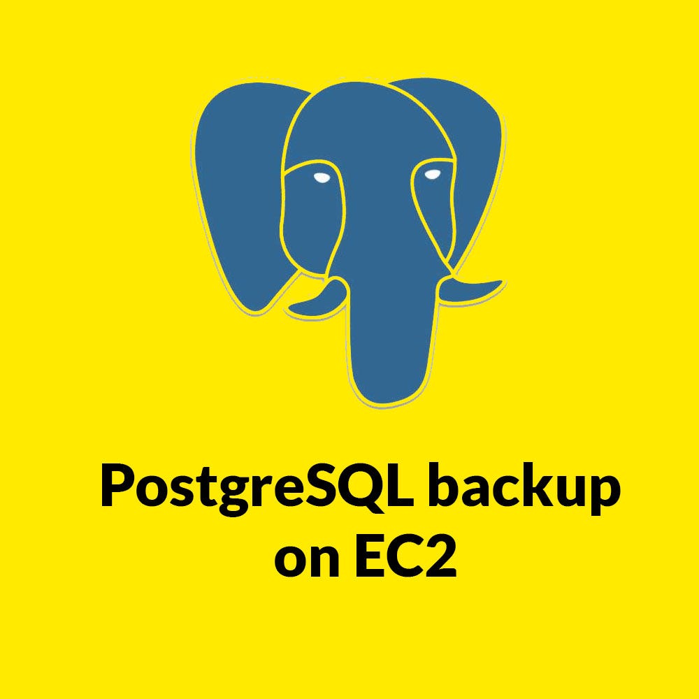 PostgreSQL EC2 Backup