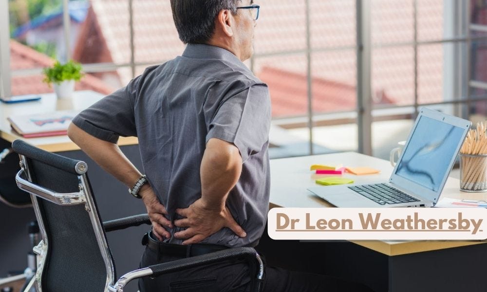 Leon Patrick Weathersby Patrick Jr.: Overcoming Chronic Back Pain from Desk Jobs
