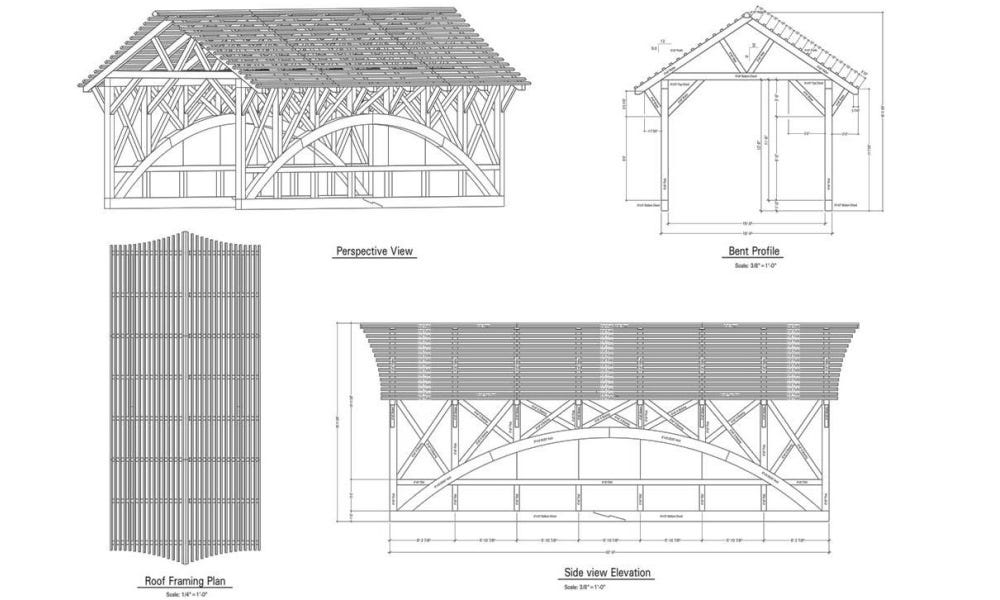 timber shop drawings