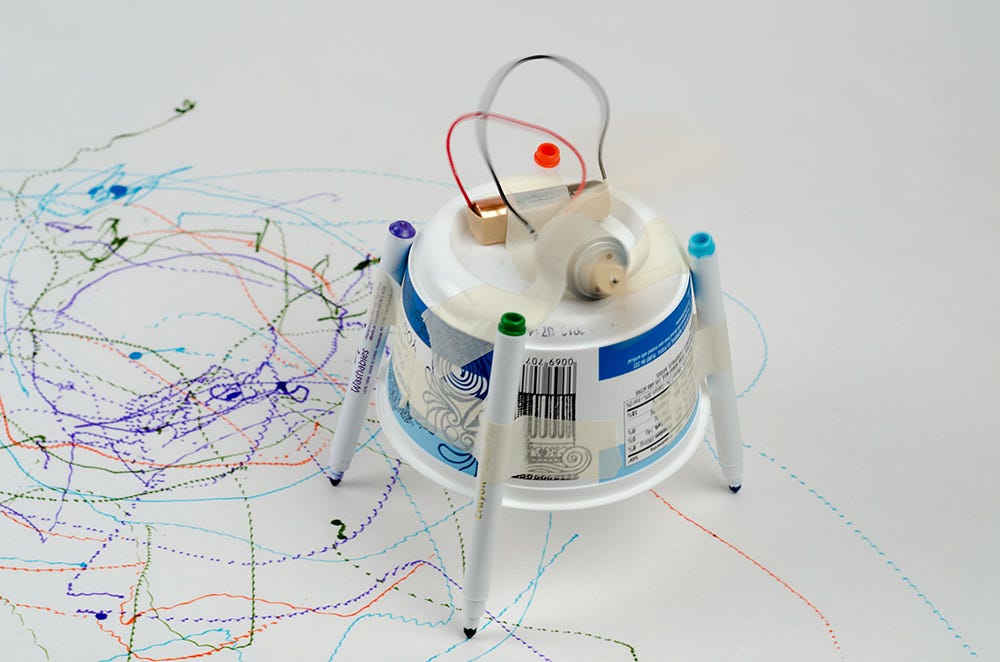 Scribbling machine by Tinkering Studio