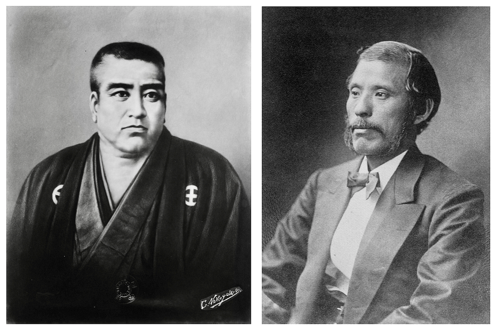 Saigo and Okubo were two prominent alumni of the Satsuma samurai schools