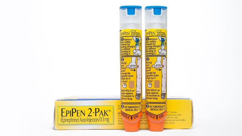 Epinephrine auto-injectors