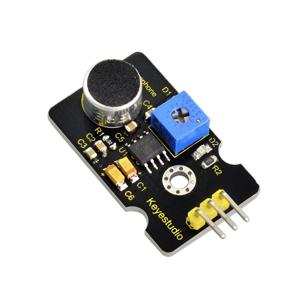 Analog Sound Sensor and Arduino Uno
