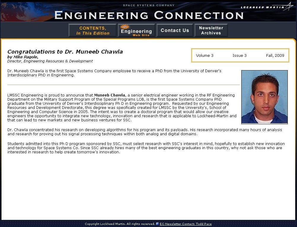 Dr. Muneed Chawla