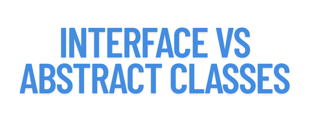 Interfaces vs Abstract Classes in C#