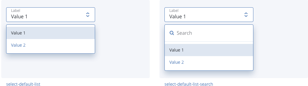 The "Select" component in Sketch