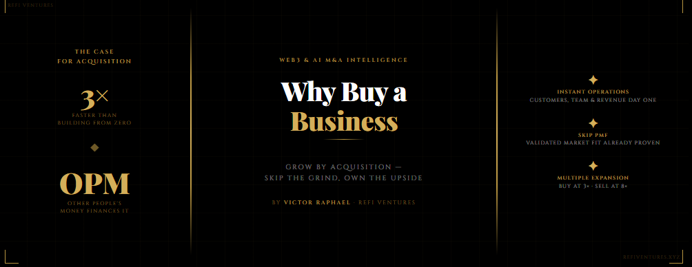 Why Buy a Business