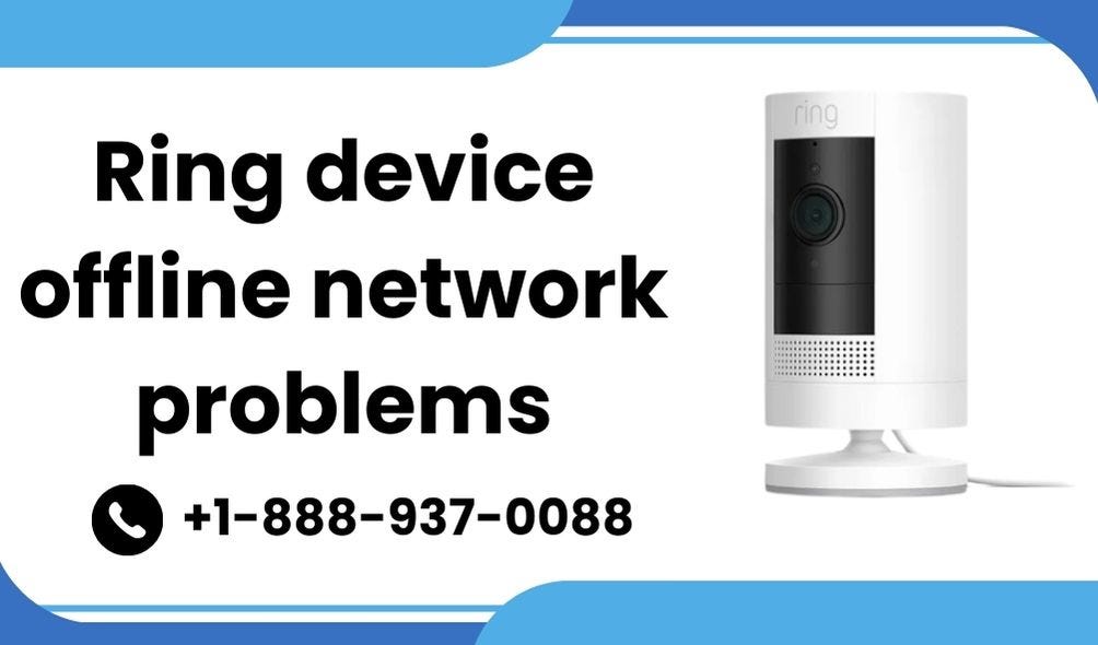 Ring device offline network problems