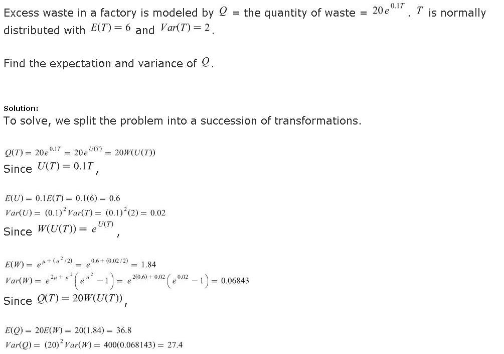 An example question from an actuarial exam