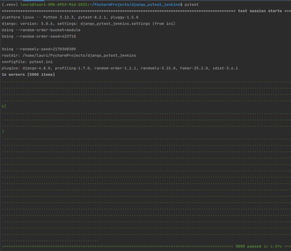 Leveraging pytest-xdist to keep adding tests even if you have 1000