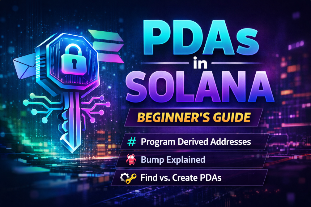 Program Derived Addresses (PDAs) in Solana — Beginner Friendly Guide