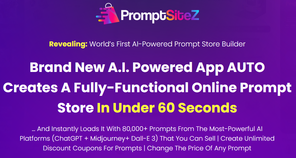 PromptSiteZ Review — Creates Automated Prompt Store in Just Seconds