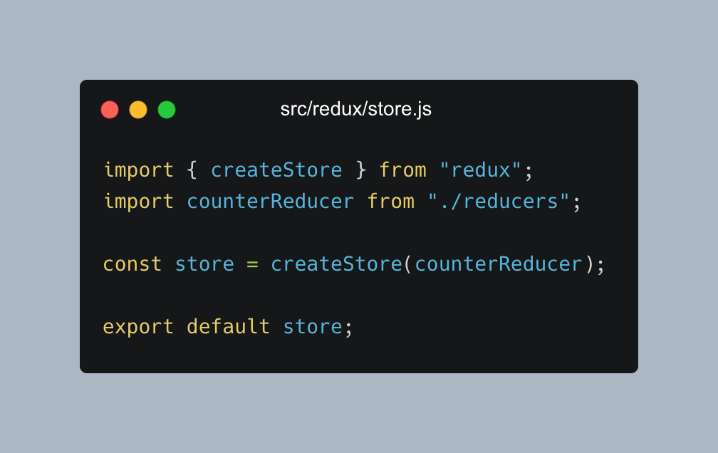 react recoil vs redux — creating the store