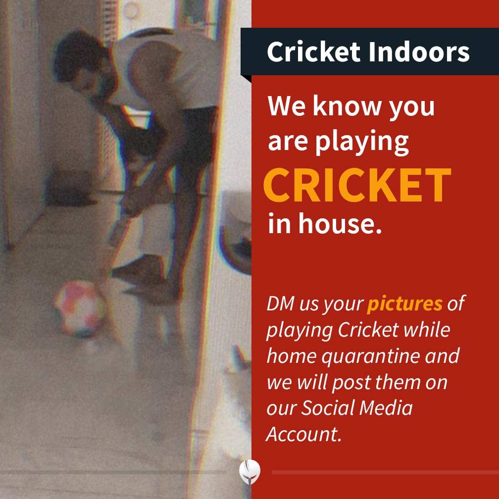 “Cricket from home” campaign from CricHeroes