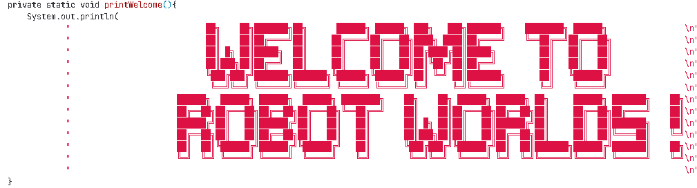 Developing Robot Worlds