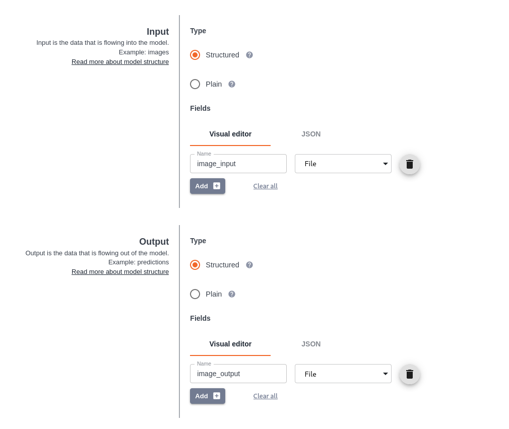 Input and Output in UbiOps