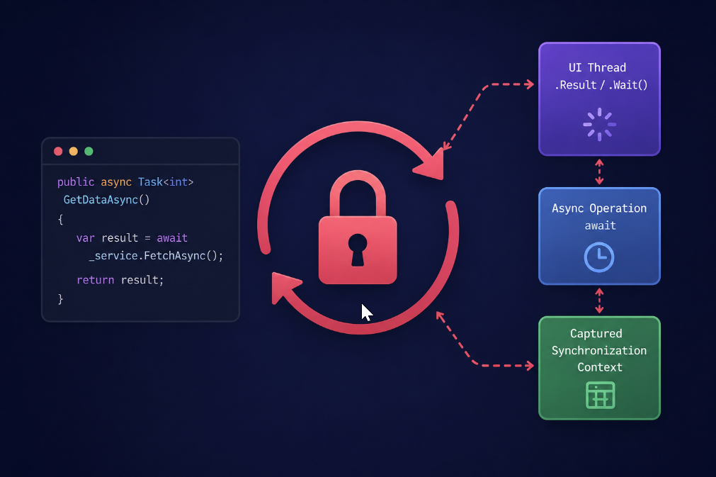 Why Async Code Still Causes Deadlocks in C#