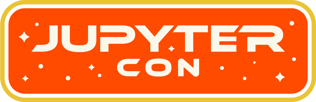The JupyterCon 2023 logo
