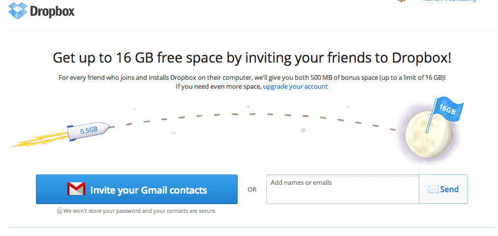 Dropbox Referral