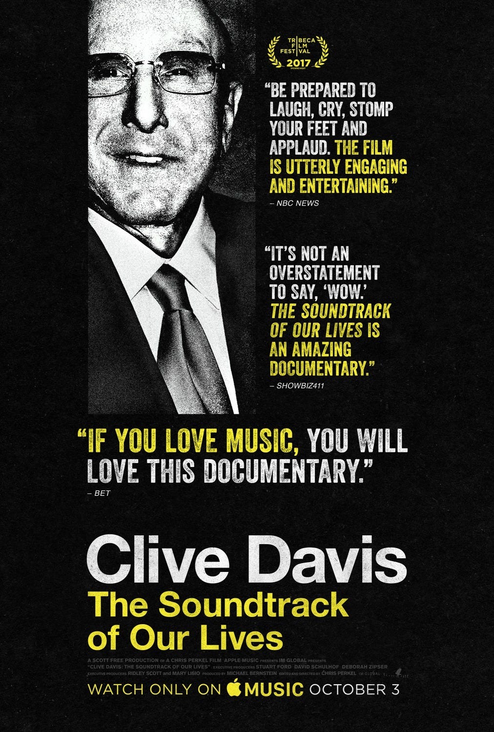 Clive Davis: The Soundtrack of Our Lives (2017) | Poster