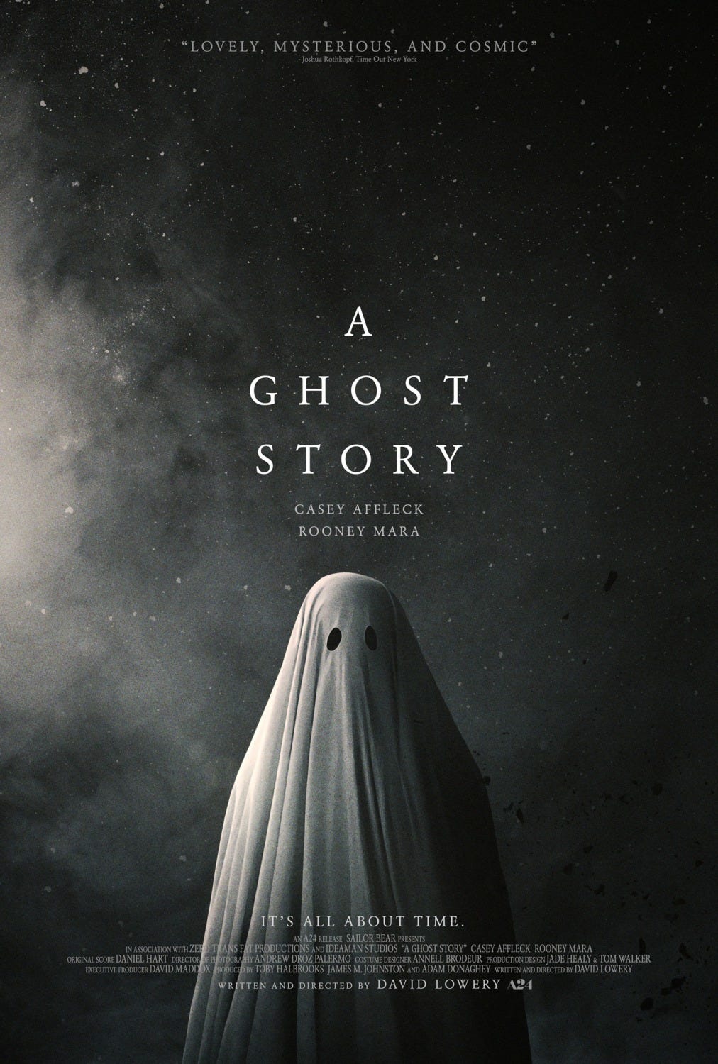 A Ghost Story movie poster | Credit: A24