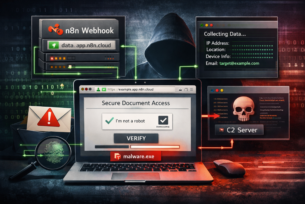 How n8n Webhooks Became a New Malware Delivery Channel Through Phishing Emails