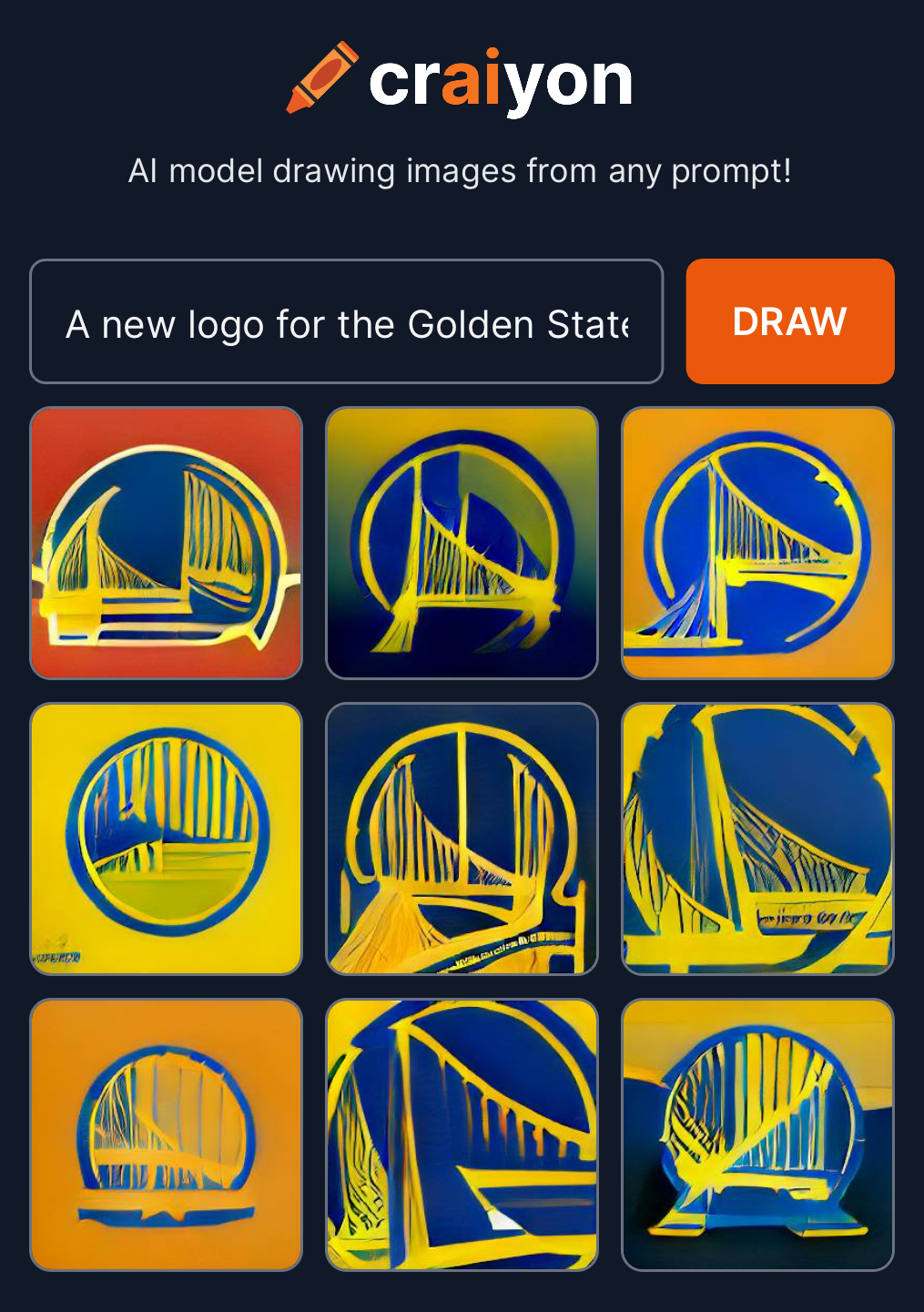 Golden State Warriors AI logos