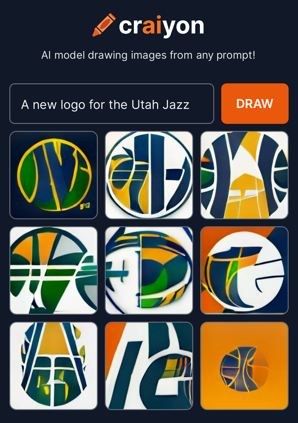 Utah Jazz AI logos