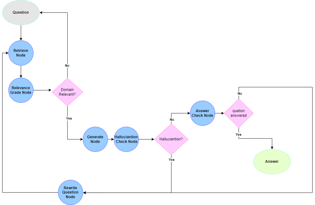 Domain-adapted LLMs for Offline Medical QA — Implementation of Self-Reflective RAG