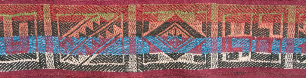 A weaving with symbolism won a Weavers Award in Chinchero, Peru. (© April Orcutt. All Rights Reserved)