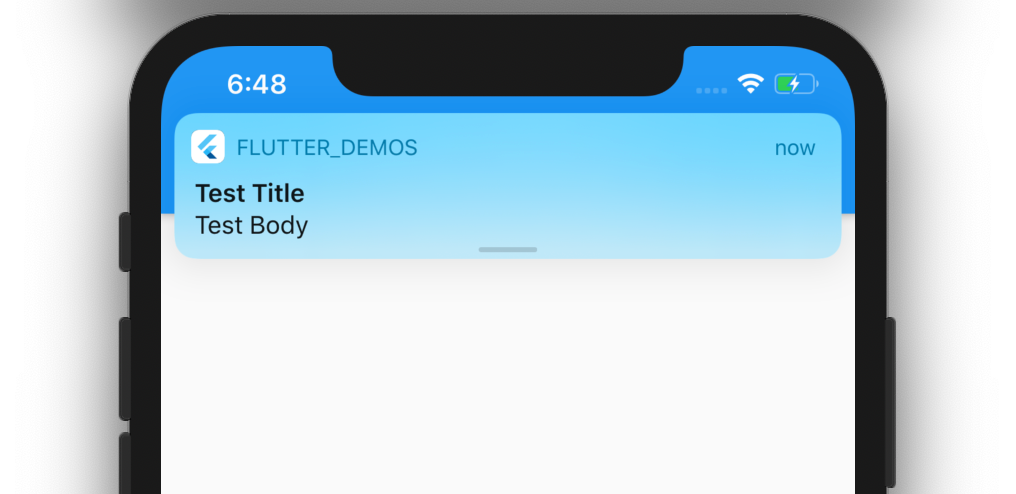 A Simple Notification using Flutter