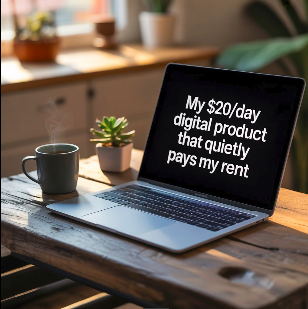 My $20/Day Digital Product That Pays My Rent in Stealth