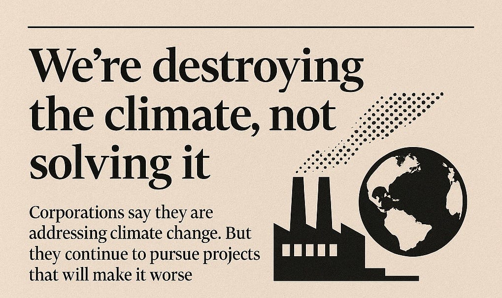 The AI Paradox: Promising to Save the Climate While Helping Destroy It