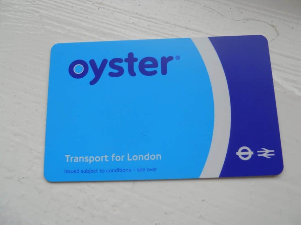 oyster card photo