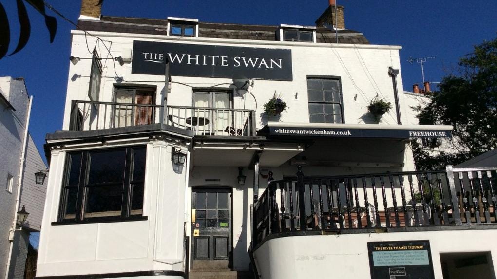 London Pubs - white swan