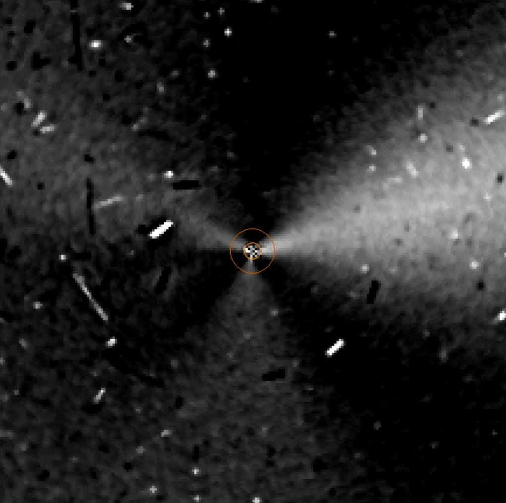 Linking the Non-Gravitational Acceleration of 3I/ATLAS to Its Symmetri