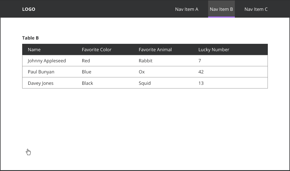 A Graphic Image File of a user editing tabular data in-line.