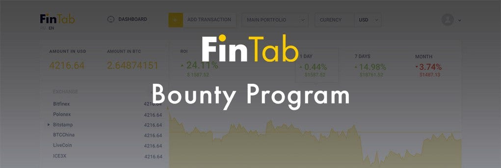 Hasil gambar untuk FINTAB bounty