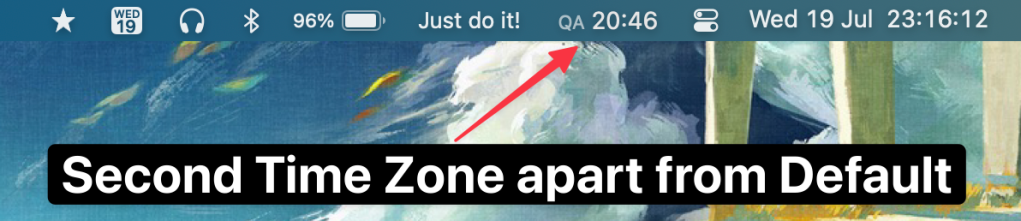 Dato allows adding additional time zones to Mac Menu Bar