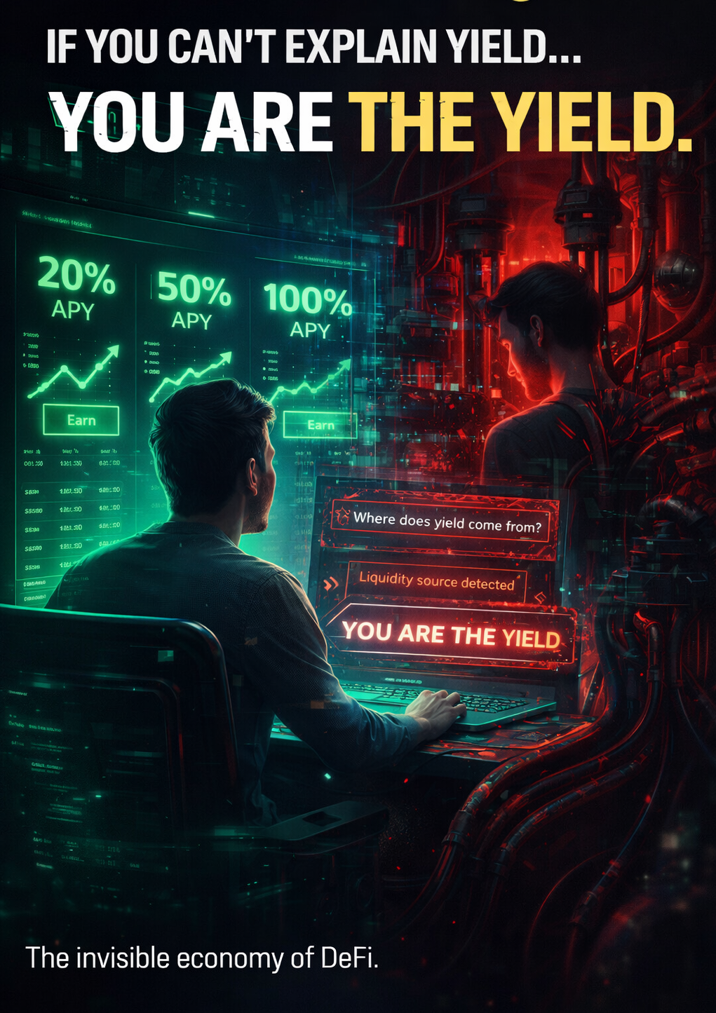 If You Can’t Explain Yield, You Are the Yield: The Reality of DeFi’s Invisible Economy
