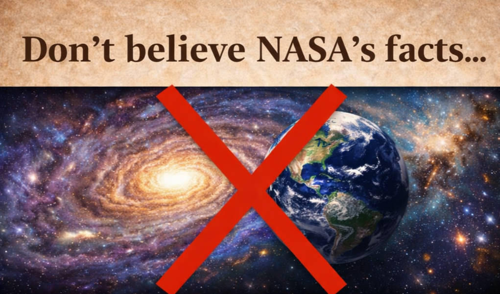 **Dont believe NASAs facts…**