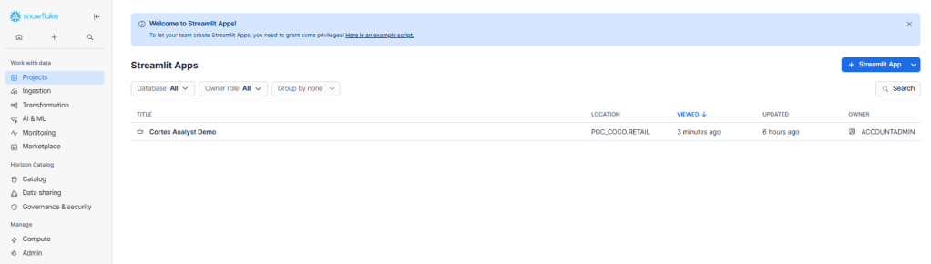 Proof Of Concept Cortex Agents