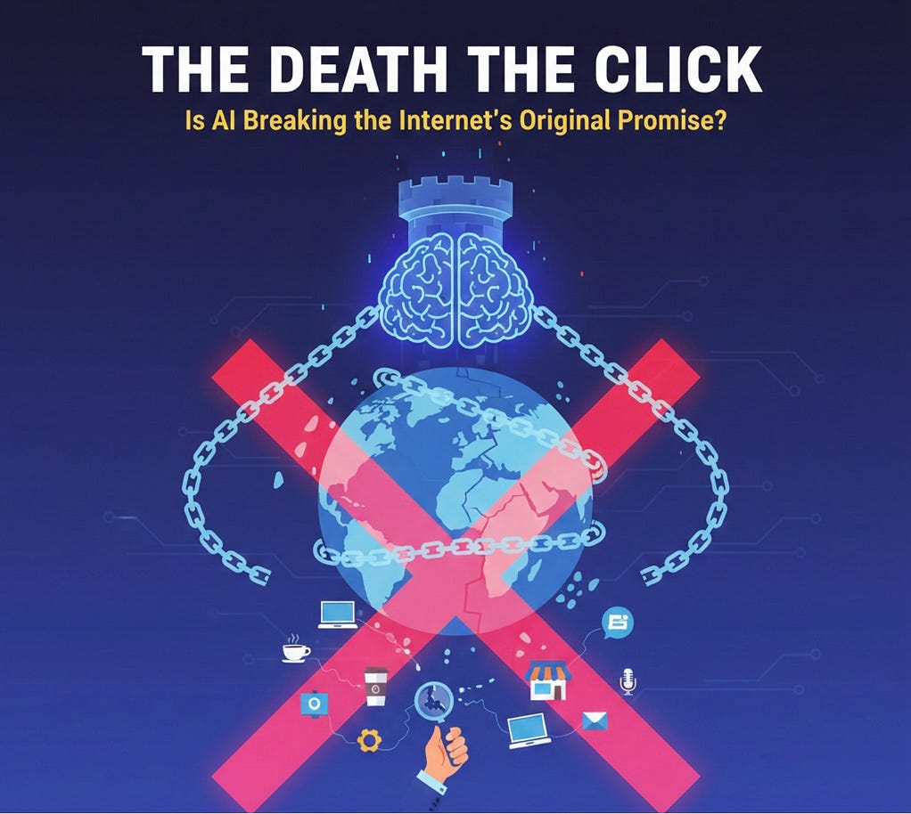 The Death of the Click: Is AI Breaking the Internet’s Original Promise?