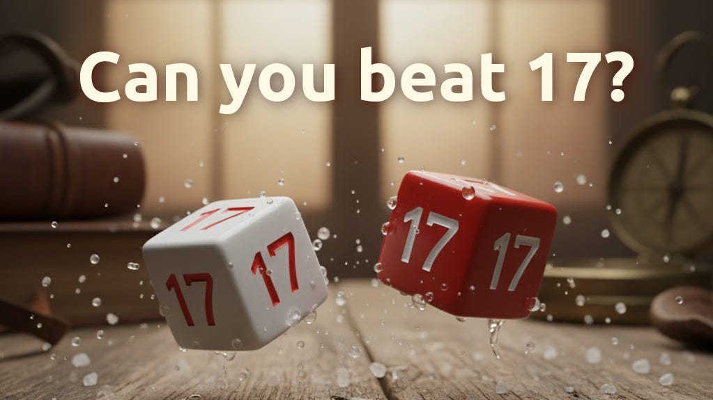 Can you beat 17?