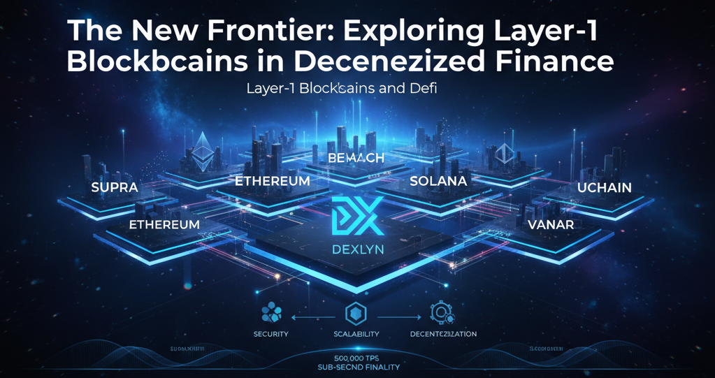 The New Frontier: Exploring Layer-1 Blockchains in Decentralized Finance