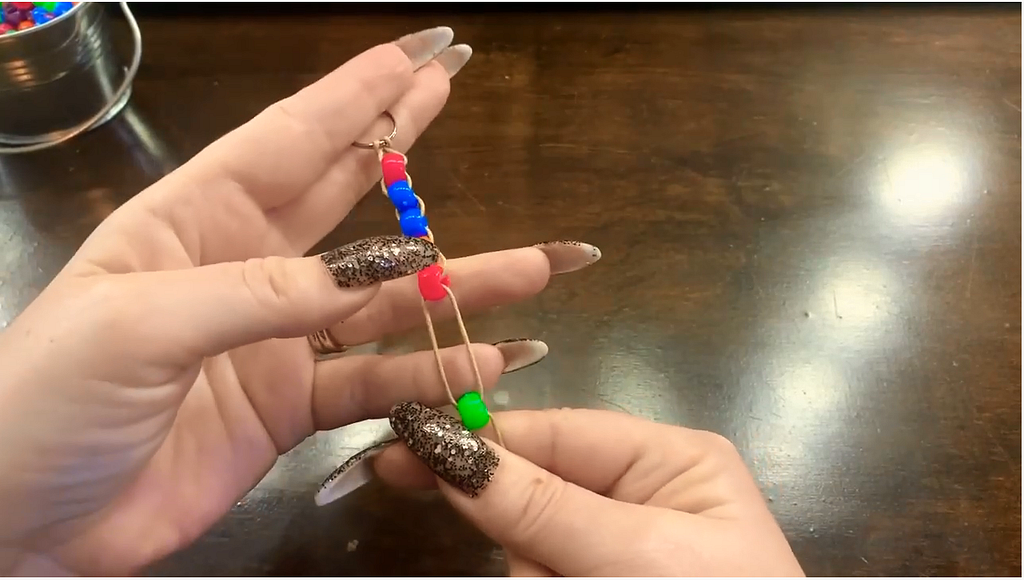 DIY: How to make a row counter bracelet