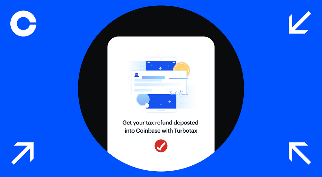 Get your tax refund in crypto when you file with TurboTax
